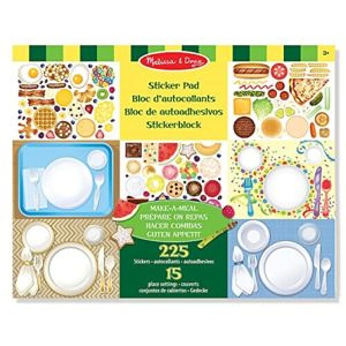 Melissa & Doug - 14193 - Bloc D’Autocollants Prépare Un Repas