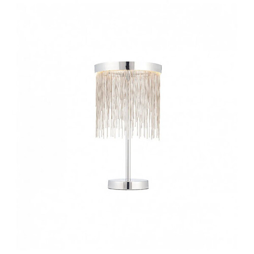 Endon Lampe Zelma, chrome et argent