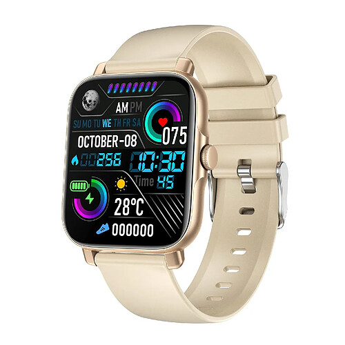 Yonis Montre Connectée 1.69' TFT IP67 Bluetooth