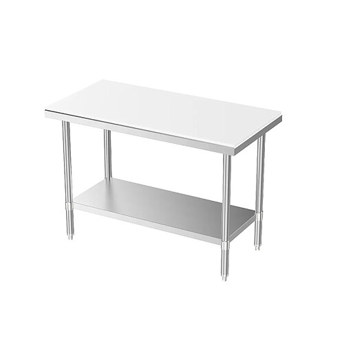 Table Inox de Découpe - Profondeur 700 - Combisteel