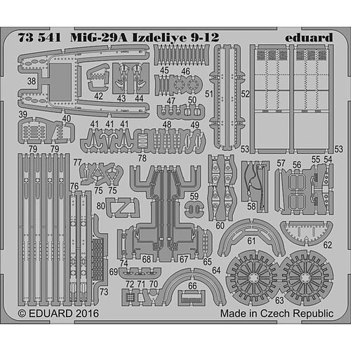 MiG-29A Izdeliye 9-12 for Trumpeter - 1:72e - Eduard Accessories