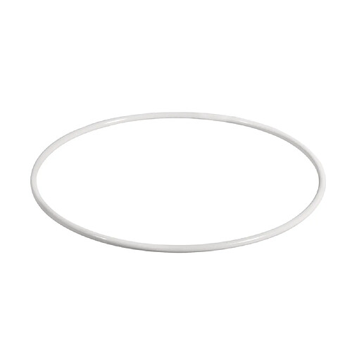 Armature abat-jour cercle ø 12 cm blanc - Rayher