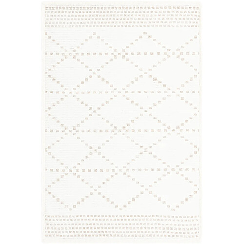 Hadorn Tapis 245x160 Blanc St. Gallen Folklore