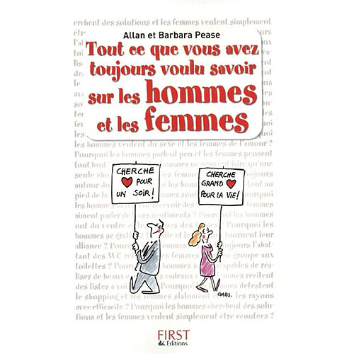 Tout ce que vous avez toujours voulu savoir sur les hommes et les femmes · Occasion