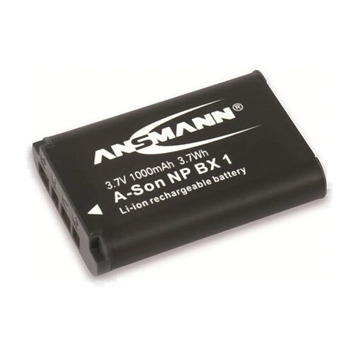 ANSMANN Batterie photo numerique type Sony NP-BX1 Li-ion 3.7V 1000mAh