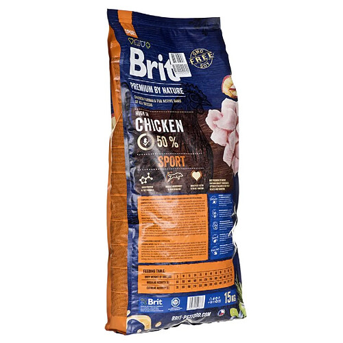 BRIT PREMIUM BY NATURE SPORT 15KG