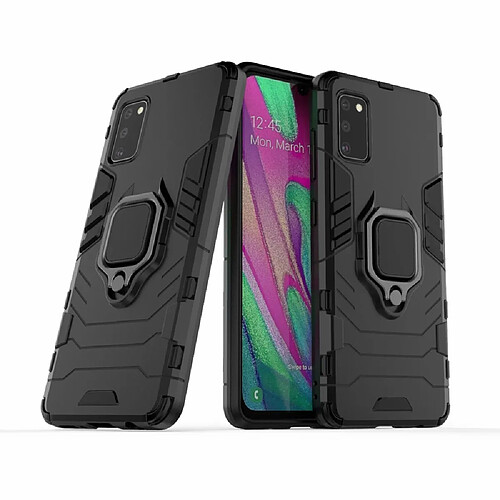 Coque en TPU avec béquille noir pour votre Samsung Galaxy A41 (Global Version)