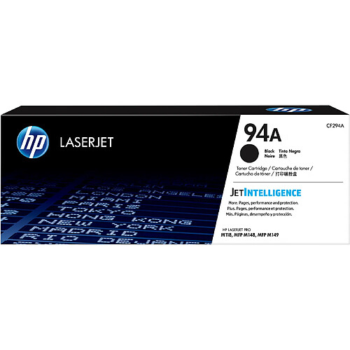 HP 94A Black Original LaserJet toner cartridge