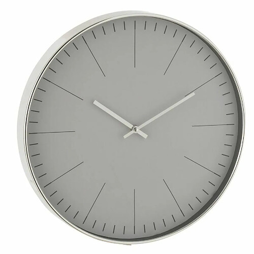 Paris Prix Horloge Murale Design 'Silvester 40cm Argent