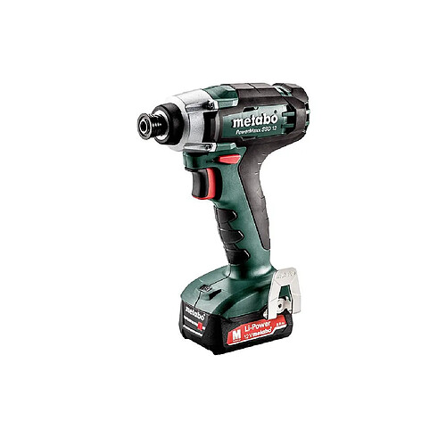 Metabo - Visseuse à choc sans fil 12V 2x2Ah Li-Ion 115Nm avec coffret - PowerMaxx SSD 12