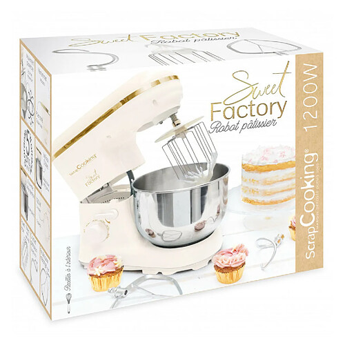 Scrapcooking Robot pâtissier Sweet Factory 1200 W