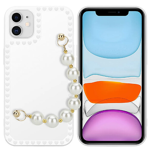 Cadorabo Coque iPhone 11 Etui en Blanc