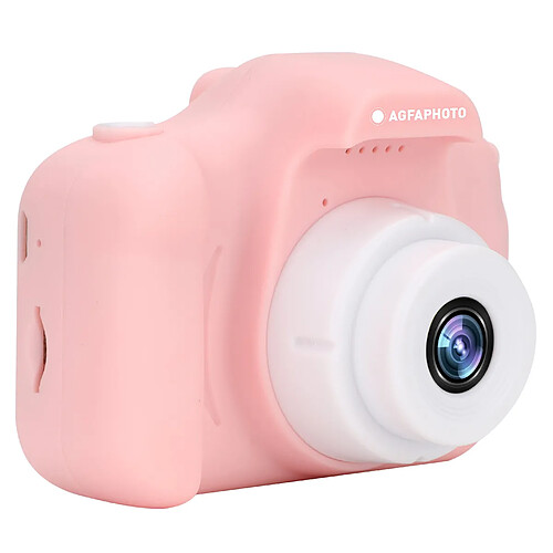 AGFA PHOTO Realikids Cam Mini - Appareil Photo pour Enfant, HD 720p, Ecran LCD 2, Batterie Lithium - Rose - Rose