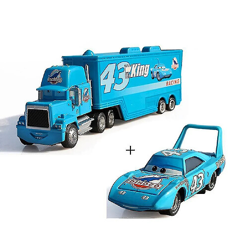 Universal Racer Metal Pixar Car Trucks and Cars Lighting Oncle Mike the King Alloy Toy Model