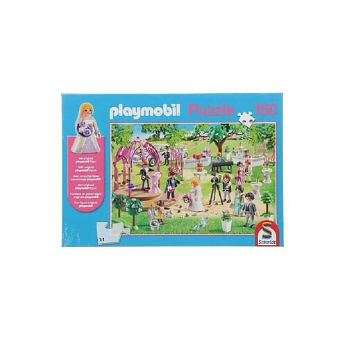 SCHMIDT SPIELE Puzzle Playmobil Mariage - 150 pieces