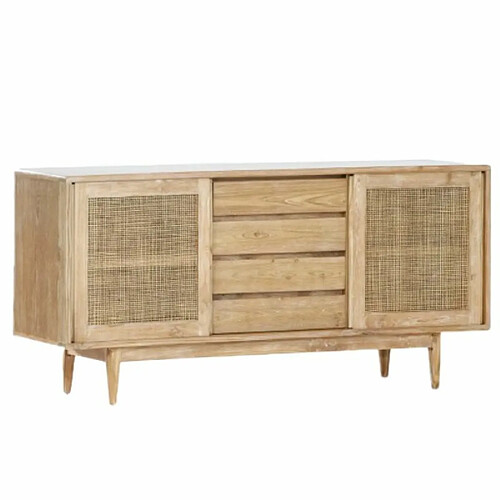 Paris Prix Buffet en Teck Blanchi Archi 180cm Naturel