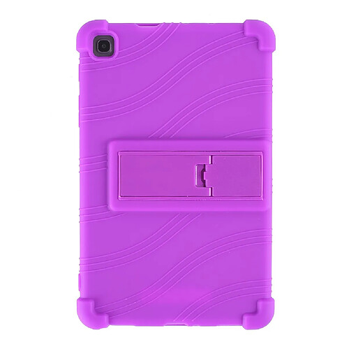 Coque en silicone Souple avec béquille violet pour votre Samsung Galaxy Tab A 8.0 (2019) with S Pen SM-P200