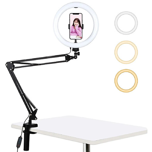 Yonis Ring Light LED 10.2 Pouces Selfie Pro