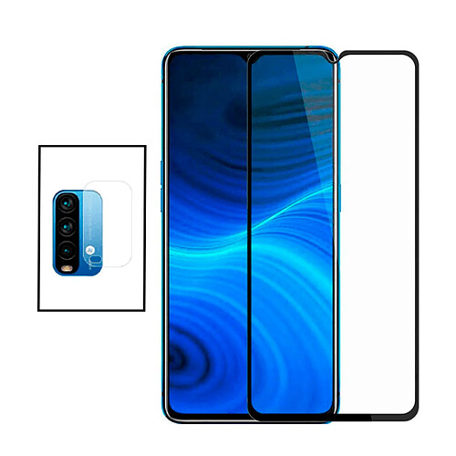 PHONECARE Kit Film Caméra Arrière + Film de Verre Trempé 5D Full Cover pour Xiaomi Redmi Note 9 4G