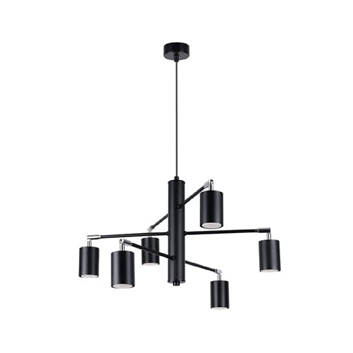 Luminaire Center Suspension Lemmi Acier Noir