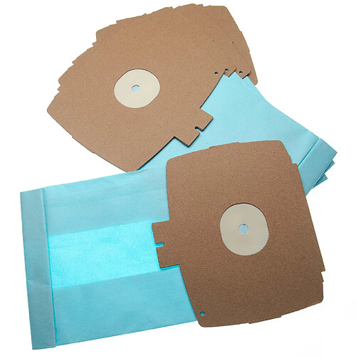 vhbw 5 sacs papier compatible avec Hoover EL 9 / EL9 aspirateur 26.1cm x 15.05cm