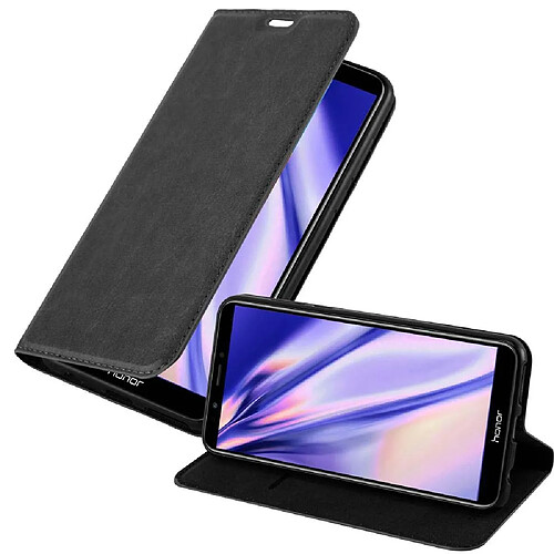 Cadorabo Coque Honor 7C / Huawei Y7 2018 Etui en Noir