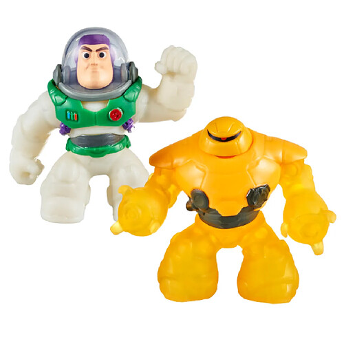 Ensemble de 2 figurines Heroes of Goo Jit Zu LIGHTYEAR - Buzz vs Zyclops