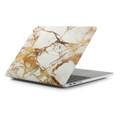 Wewoo Housse Sacoche Étui de protection en marbre pour ordinateur style bâton d'eau pour MacBook Air 13,3 pouces A1932 (2018)