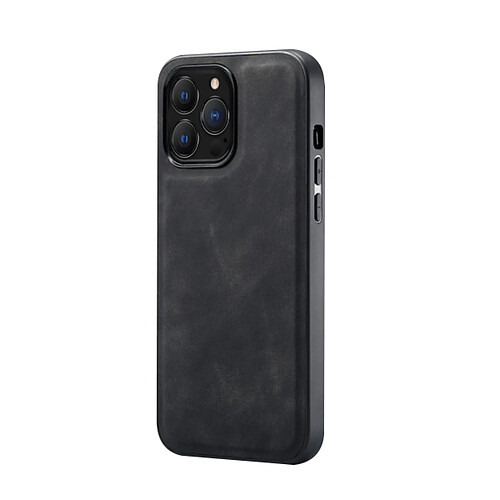 PHONECARE Coque MagneticLeather pour Apple iPhone 14 Pro Max - Noir