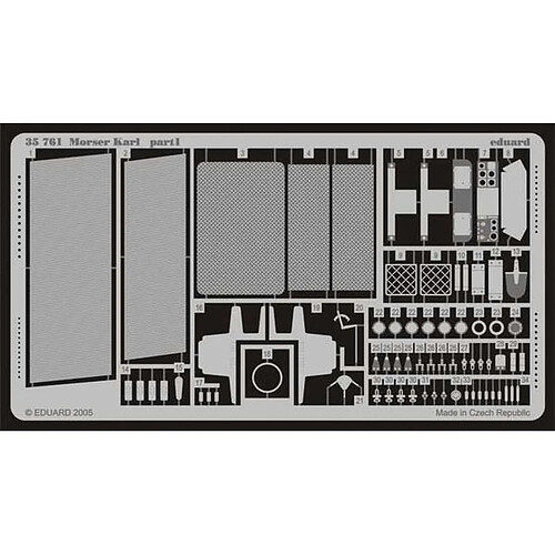 Mörser Karl - 1:35e - Eduard Accessories