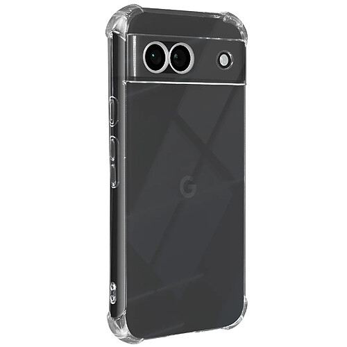 Mayaxess Coque Antichoc pour Google Pixel 8A Coins Renforcés Transparent