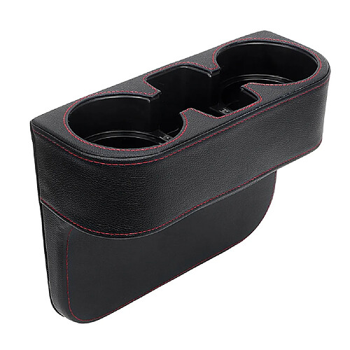 Universal Boîte de rangement en cuir portable portable stand voiture boisson étagère alimentation finition siège auto porte-gobelet |