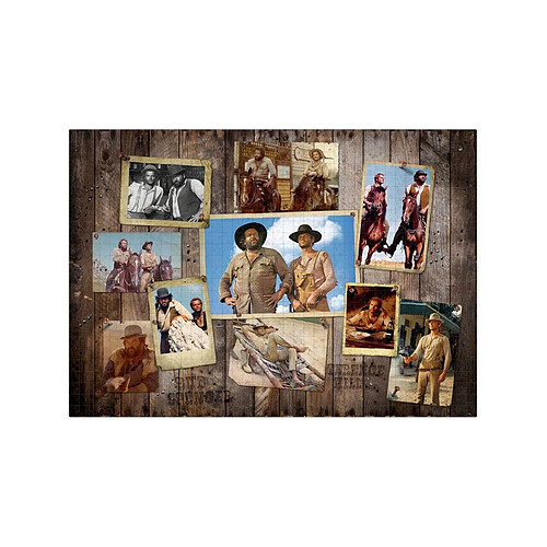 Oakie Doakie Games Bud Spencer & Terence Hill - Puzzle Western Photo Wall (1000 pièces)