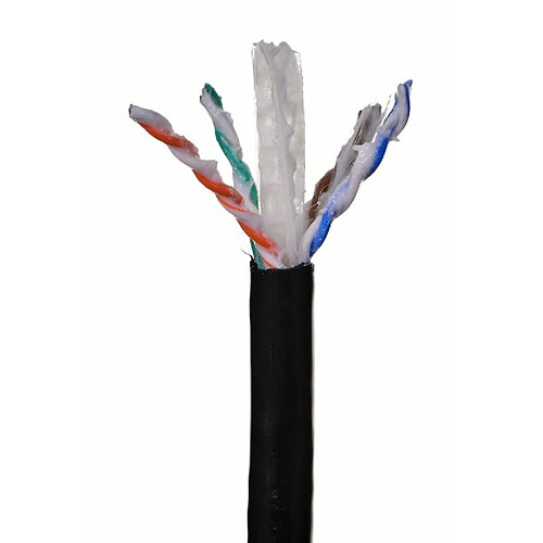 Alantec KIU6OUTZ305 câble de réseau 305 m Cat6 U/UTP (UTP) Noir