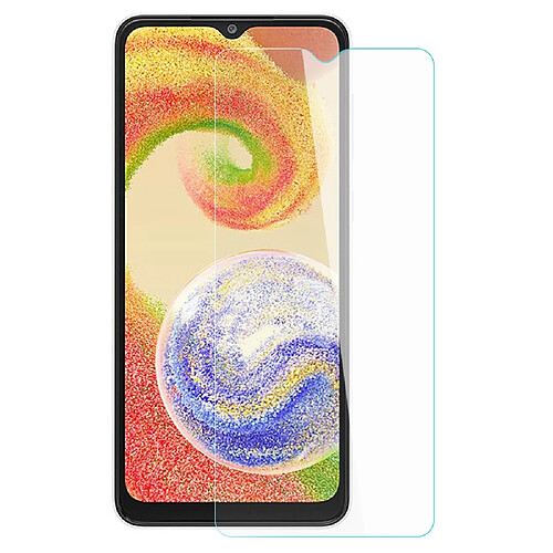 Protecteur écran en verre à haute teneur en aluminium-silicium AMORUS HD 2.5D, pour Samsung Galaxy A04 4G (164.4 x 76.3 x 9.1 mm) - transparent