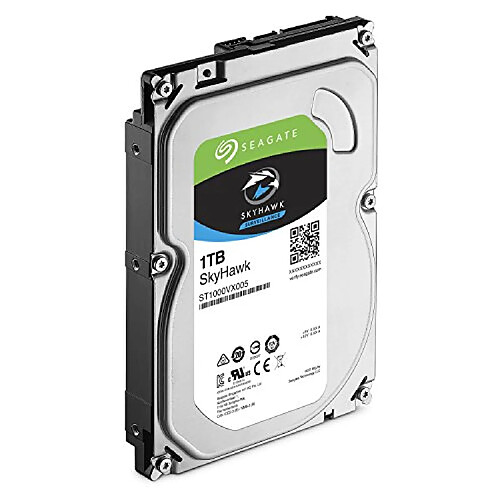 Seagate Technology Seagate ST1000VX005 Disque dur interne 8.9 cm (3.5 pouces) 1 To SkyHawk Bulk SATA III