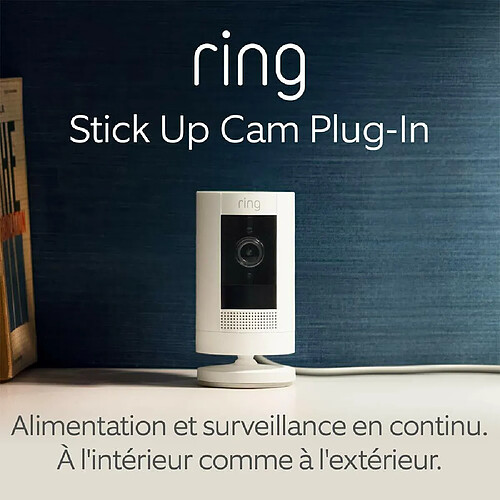 Atma Caméra de surveillance IP ring Stick Up Cam Plugin 8SW1S9-WEU0 Wi-Fi 1920 x 1080 pixels 1 pc(s)