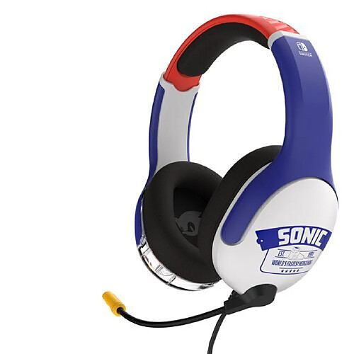 PDP Casque Realmz Airlite Plus filaire Sonic Nintendo Switch