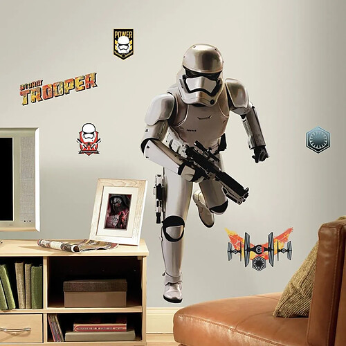 Thedecofactory STAR WARS STORMTROOPER - Stickers repositionnables géants Stormtroopers Star Wars Episode VII 113x56