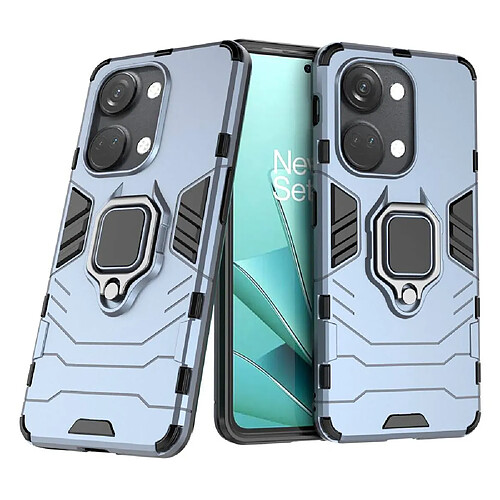 Htdmobiles Coque pour OnePlus Nord 3 5G - housse etui rigide anti choc + film ecran - BLEU FONCE