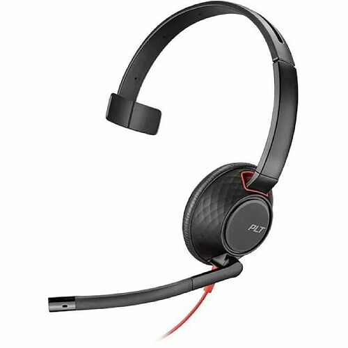 Casque découte téléphonique Plantronics Blackwire C5210 USB-C 207587-201 USB-C, jack 3,5 mm filaire supra-aural 1 pc(s)