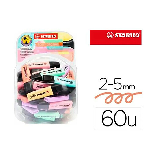 Marqueur fluorescent Stabilo 70/60-04