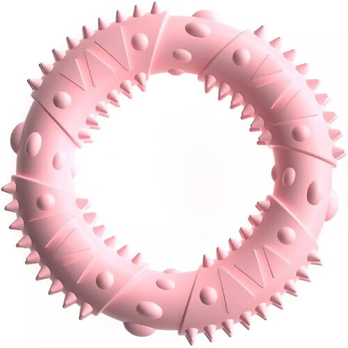 Jouets à Mâcher de Dentition Pour Chiots, Anneau à Mâcher Mordant Pour Chien de Nettoyage Tpr 360 Pour Petits Chiens de Taille Moyenne