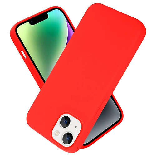 Cadorabo Coque iPhone 14 Etui en Rouge