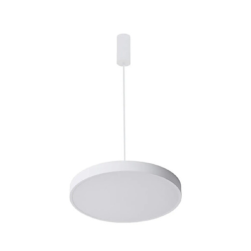 Luminaire Center Suspension LED Orbital Acrylique,alliage métallique Blanc