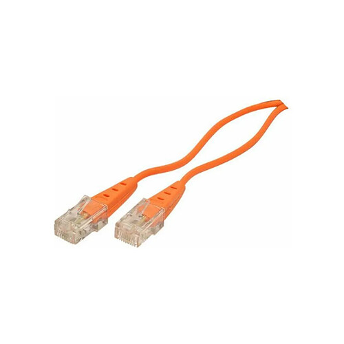 shiverpeaks BASIC-S Câble de raccordment RNIS, orange, 0,5m ()