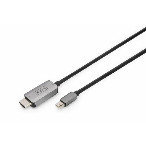 Digitus 8K Mini DisplayPort Adapterkabel - mini-DP - HDMI Typ A - 1 m - Mini DisplayPort - DisplayPort - Männlich - Männlich - Gerade (DB-340109-010-S)