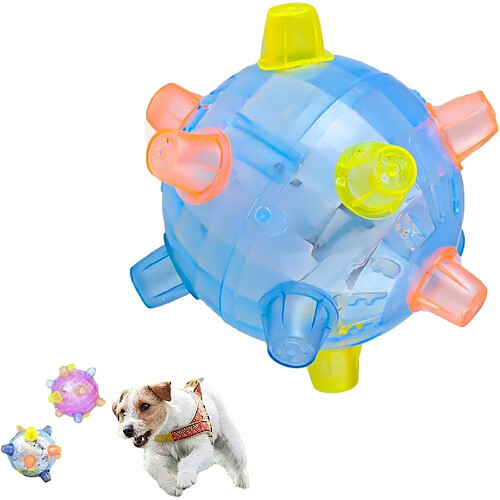 Balle D'Activation Sautante Pour Chiens, Balles Lumineuses Rebondissantes Clignotantes Pour Chiens, balle Interactive Pour Chien Avec Lumières Led