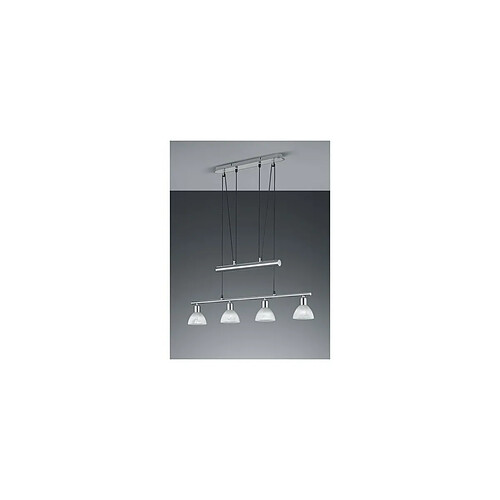 TRIO LIGHTING Suspensions Levisto Nickel Mat 4x40W E14