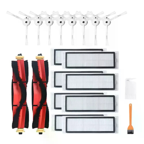 Kit d'accessoires pour aspirateur Robot Xiaomi Roborock S6 MAXV S6 PURE S6, filtre Hepa, brosse principale, brosse latérale